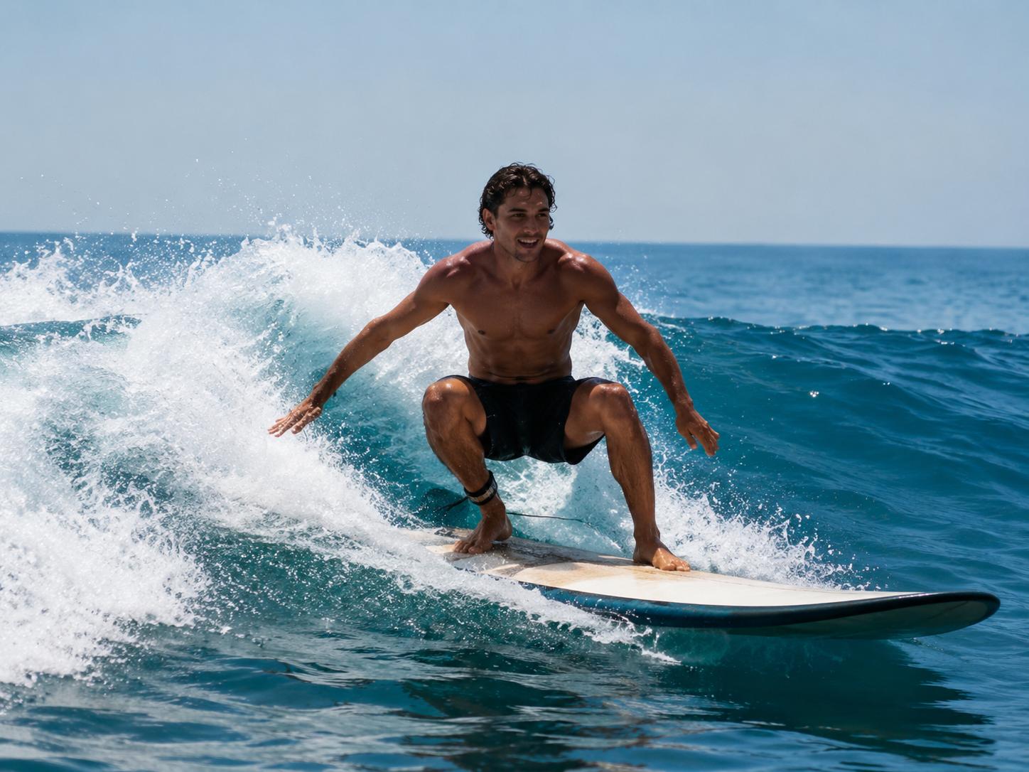 Beginner surf lesson